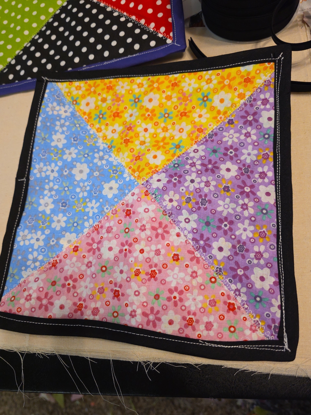 Homemade Potholder/trivet With Insulated Thermal Batting